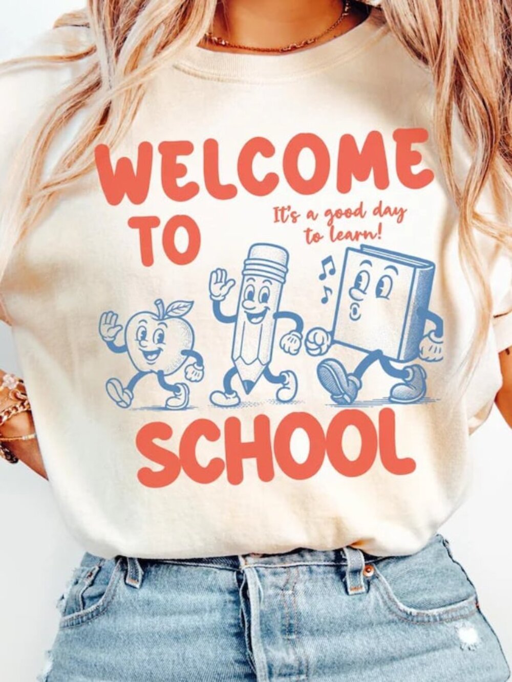 Graphic Teacher Shirt, Back to School Tee, First Day of School Gift